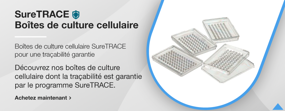 SureTRACE Boîtes de culture cellulaire