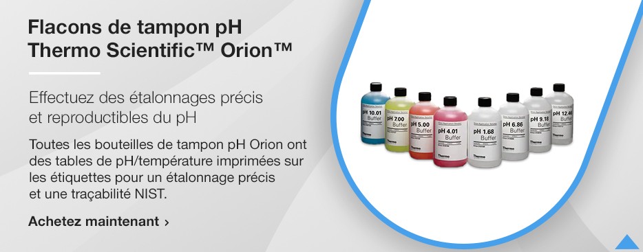 Flacons de tampon pH Thermo Scientific™ Orion™