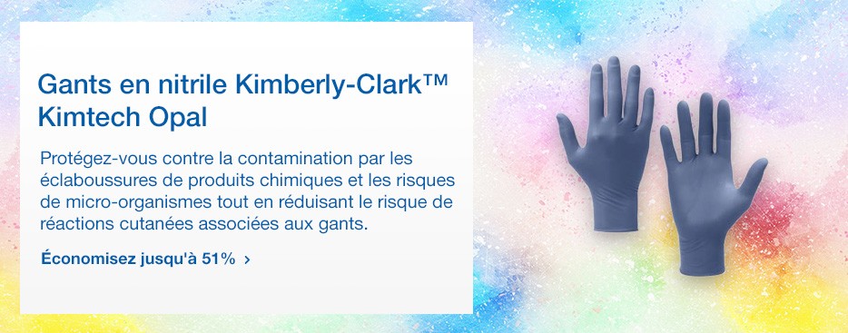  Gants en nitrile Kimberly-Clark Kimtech Opal