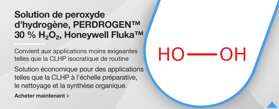 Solution de peroxyde d’hydrogène, PERDROGEN™ 30 % H₂O₂, Honeywell Fluka™
