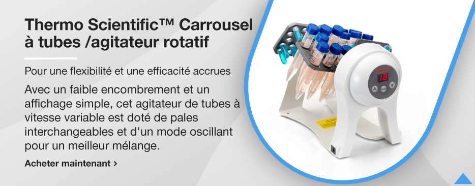 Thermo Scientific™ Carrousel à tubes /agitateur rotatif