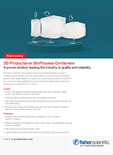3D Productainer BioProcess Containers